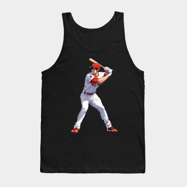 Anime Baseball Tank Top by animegirlnft